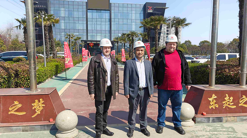 European customers visited our company and reached a strategic cooperation agreement