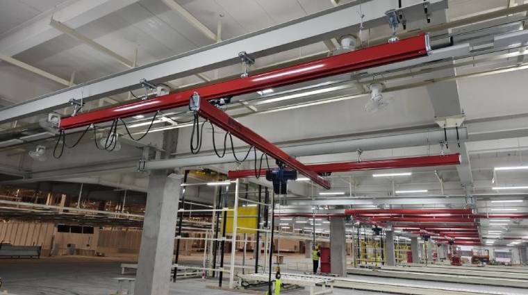 CATET successfully shipped KBK light cranes to customers in Malaysia