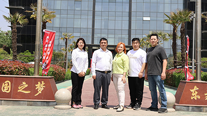 Single beam crane customer acceptance site