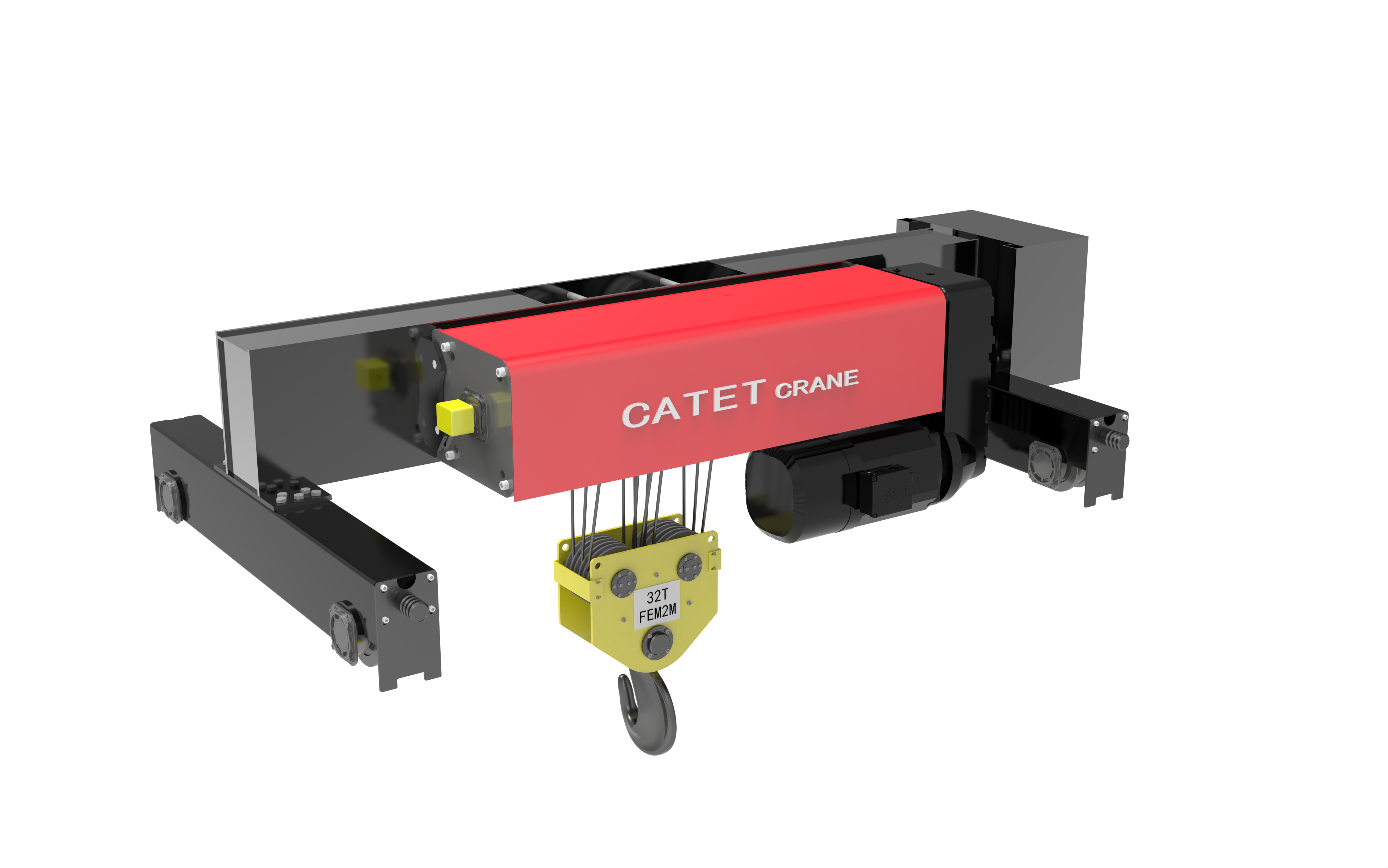 Double Beam Electric Wire Rope Hoist