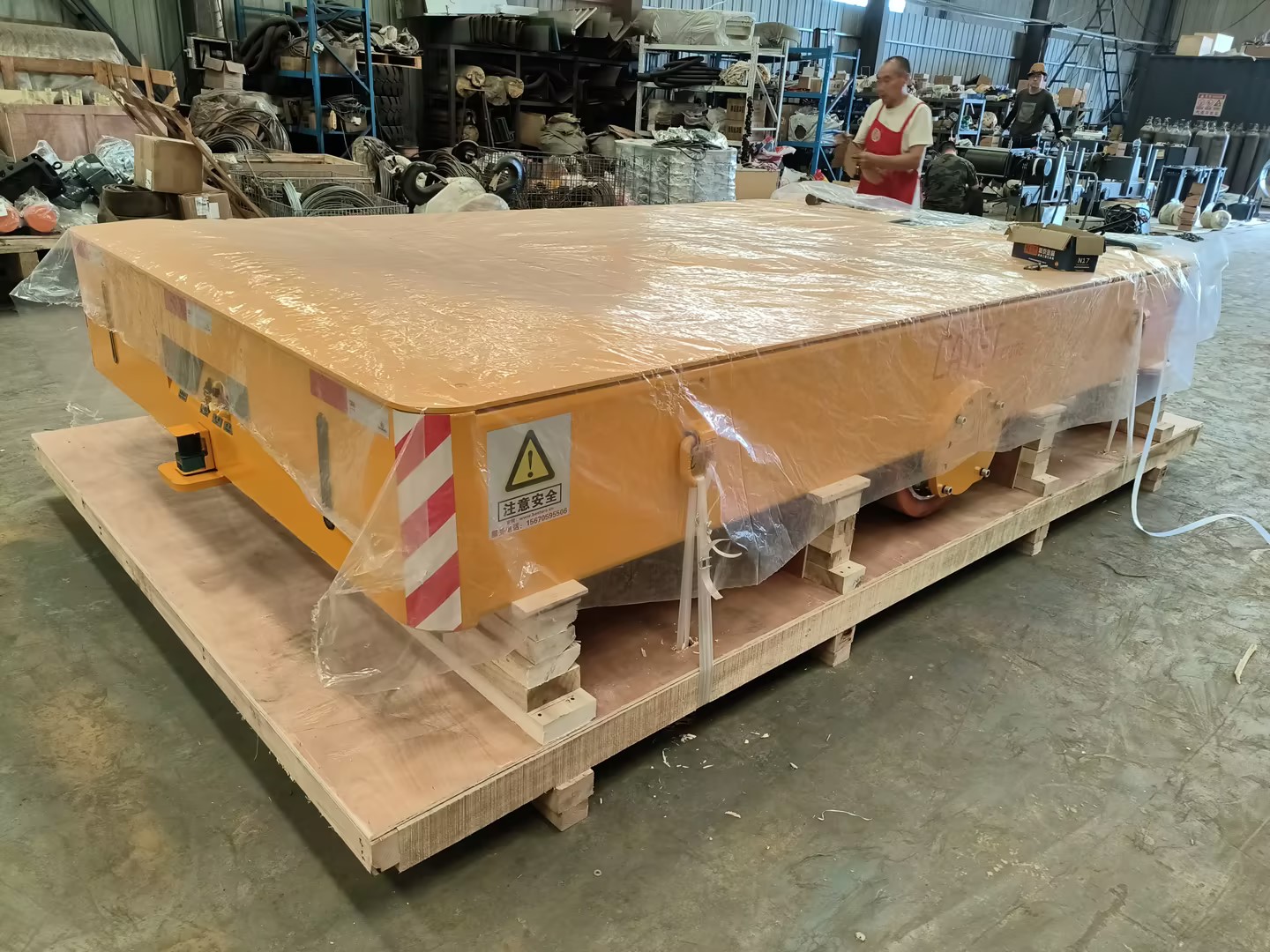 CATET Successfully Completes Production of Untracked Electric Transporters, Ready for Shipment to Italy