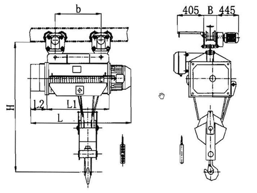 CD  Explosion-Proof Optional Electric Hoist