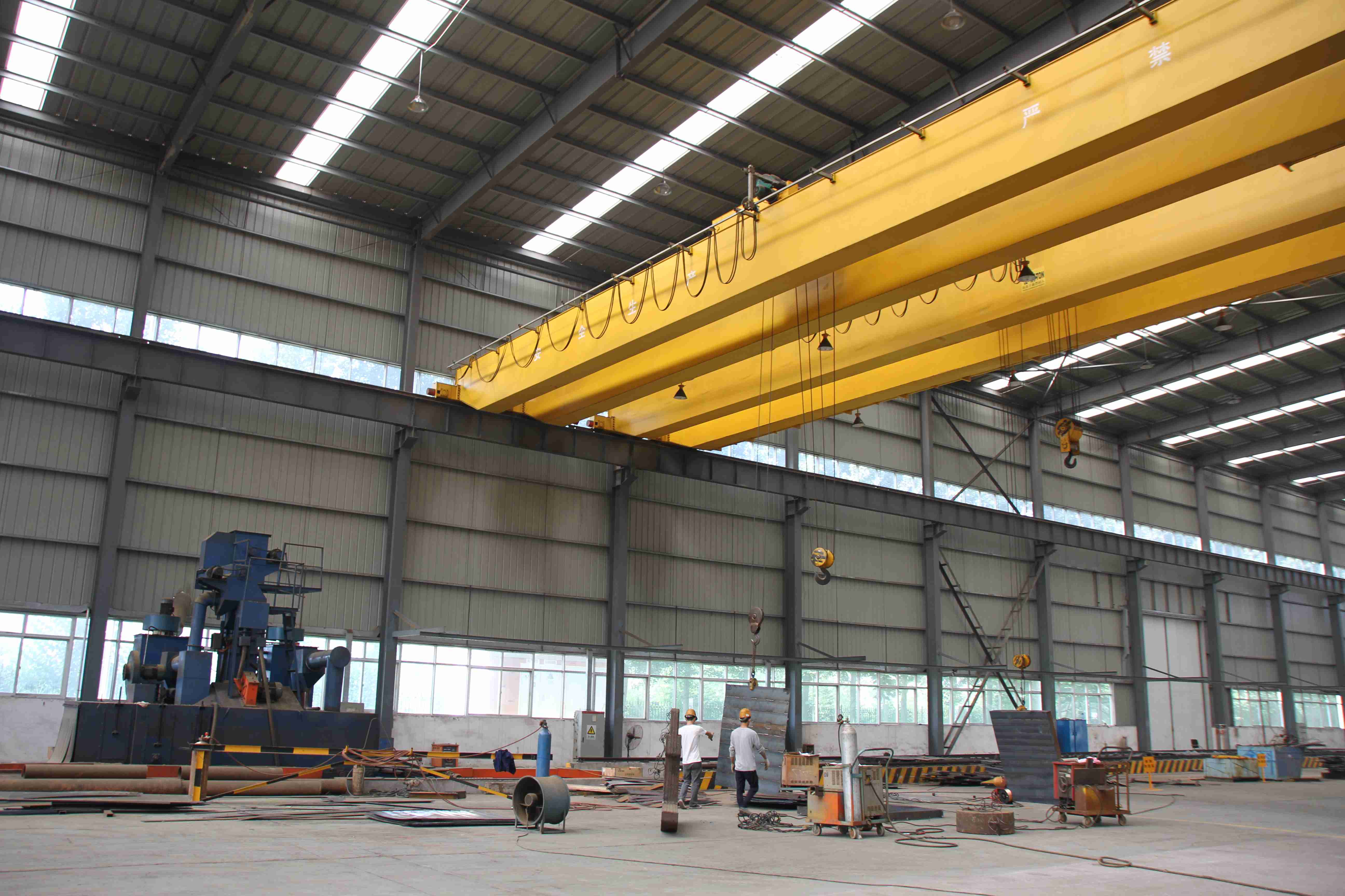CATET 5-ton electric single-girder bridge crane