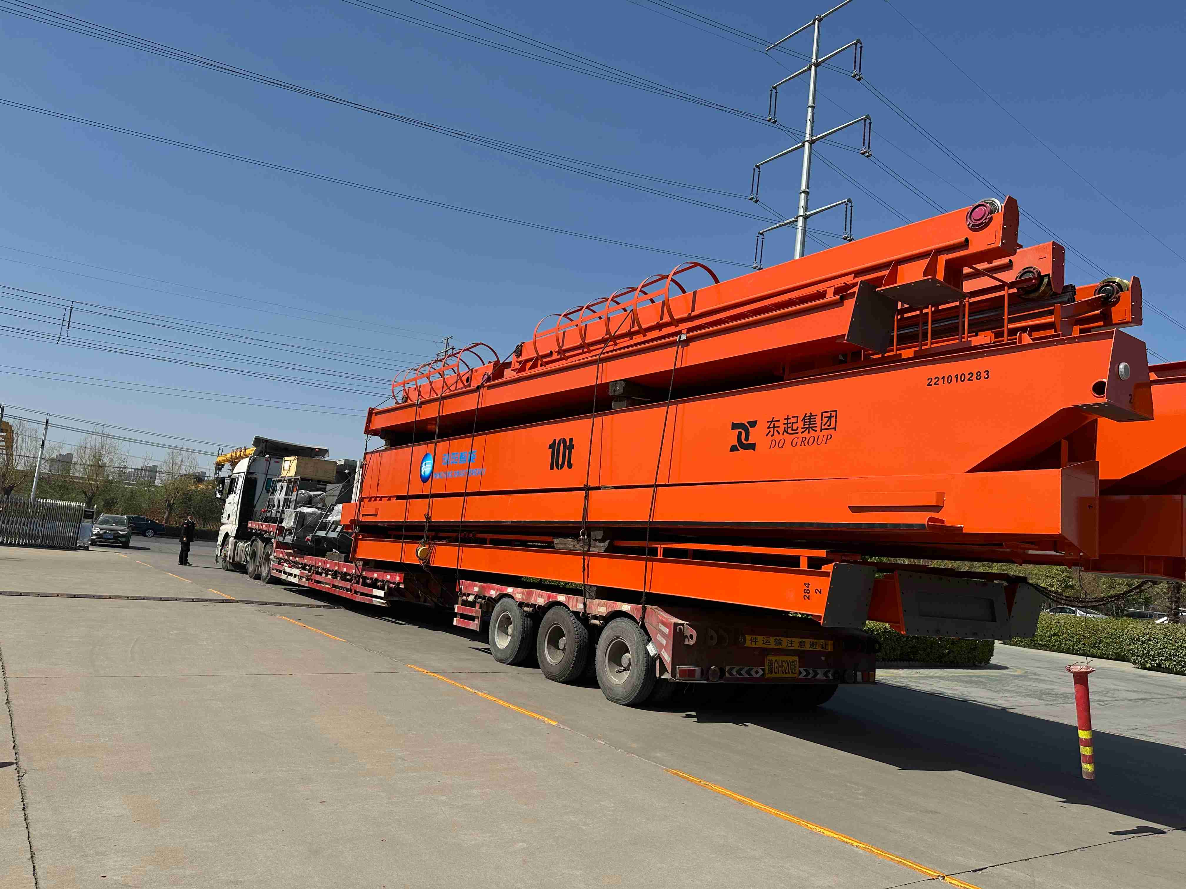 10-ton double-girder bridge cranes